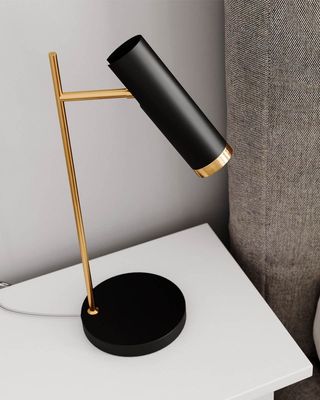 By Rydéns Puls bordslampa svart matt 49 cm