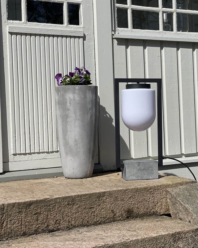 By Rydéns Stanley bordslampa sandsvart 52 cm