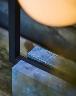 By Rydéns Stanley bordslampa sandsvart 52 cm