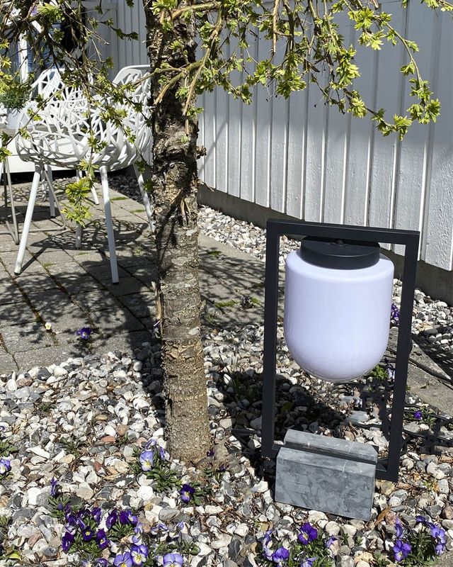 By Rydéns Stanley bordslampa sandsvart 52 cm