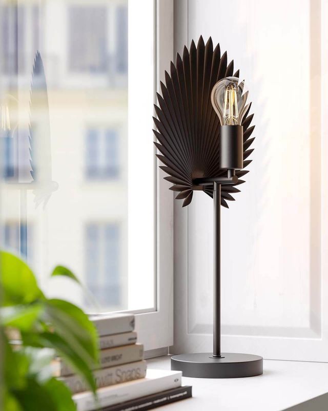 By Rydéns Aruba bordslampa svart matt 55 cm