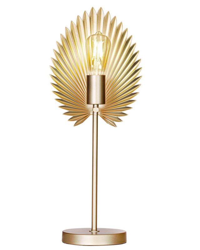 By Rydéns Aruba bordslampa guld matt 55 cm
