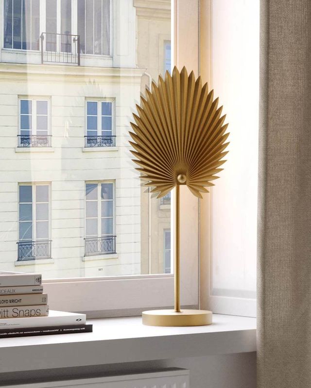 By Rydéns Aruba bordslampa guld matt 55 cm