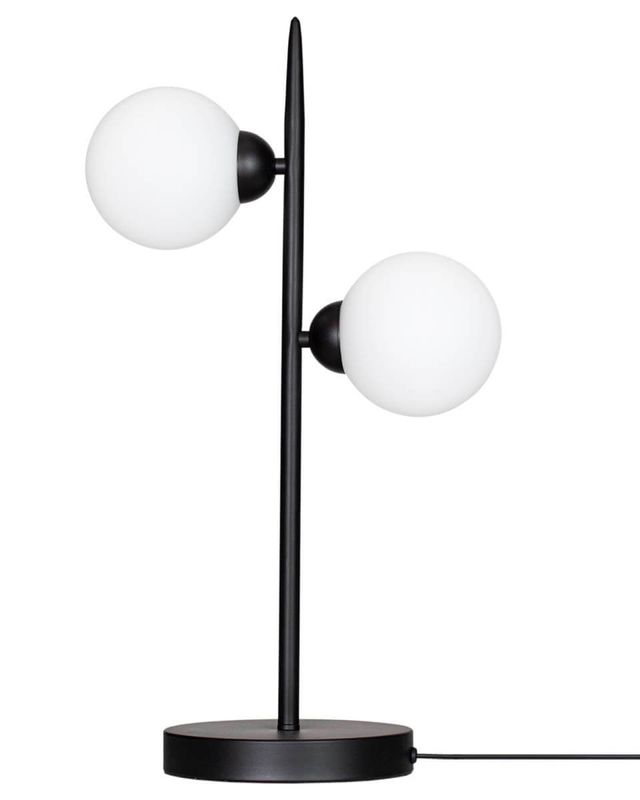 By Rydéns Punto bordslampa svart matt 55 cm