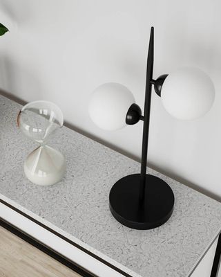 By Rydéns Punto bordslampa svart matt 55 cm