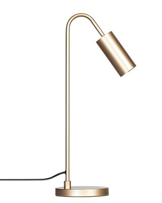 By Rydéns Curve bordslampa guld matt 51 cm