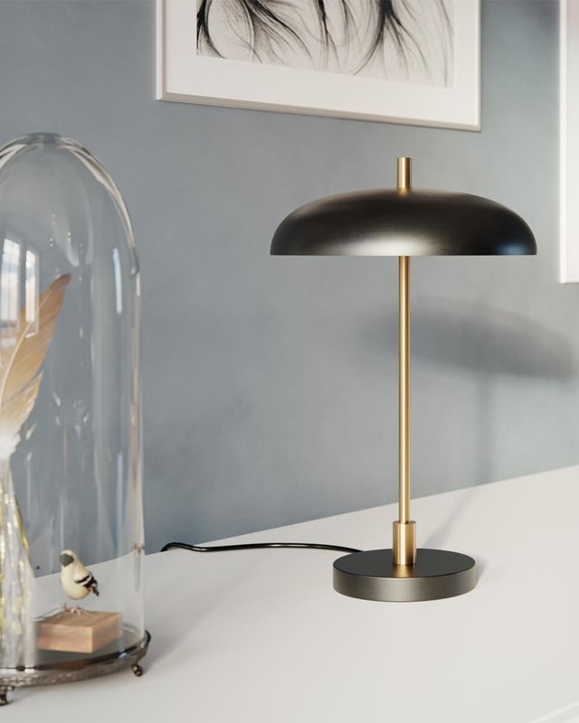 By Rydéns Shelby bordslampa svart matt 45 cm