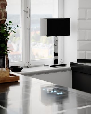 By Rydéns Prime bordslampa H47 cm krom