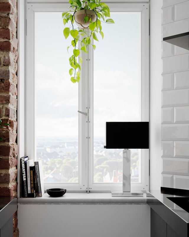 By Rydéns Prime bordslampa H47 cm krom