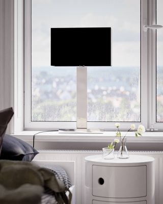 By Rydéns Prime bordslampa H69 cm krom