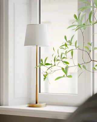 By Rydéns Lumi bordslampa H68.5 cm guld