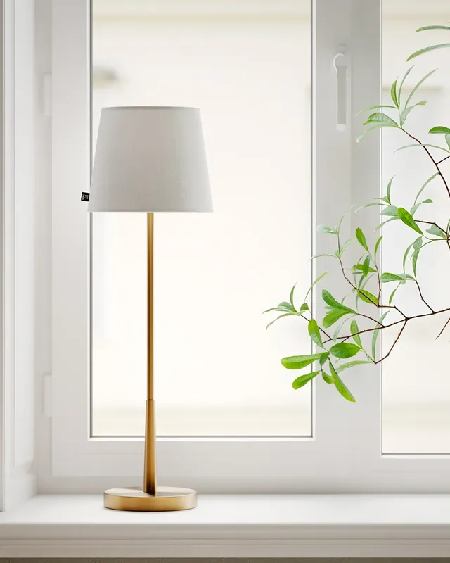 By Rydéns Lumi bordslampa H68.5 cm guld