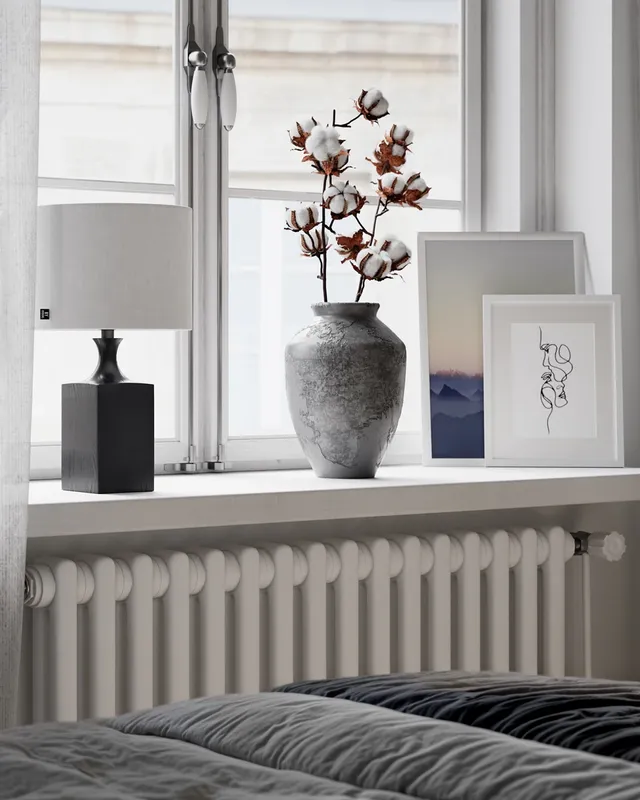 By Rydéns Woody bordslampa H41 cm vit