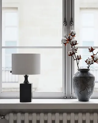 By Rydéns Woody bordslampa H41 cm vit
