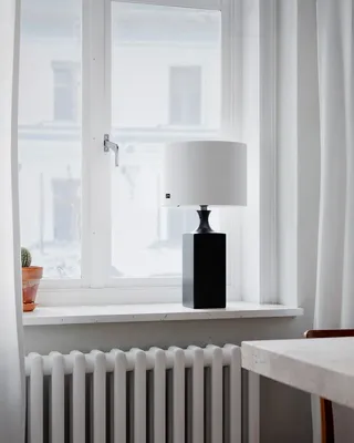 By Rydéns Woody bordslampa H56 cm vit