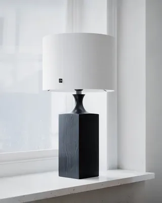 By Rydéns Woody bordslampa H56 cm vit