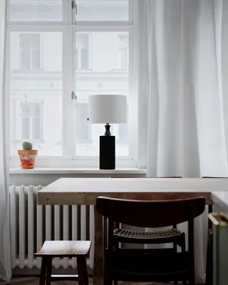 By Rydéns Woody bordslampa H56 cm vit