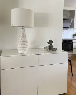 By Rydéns Bartha bordslampa H74 cm creme