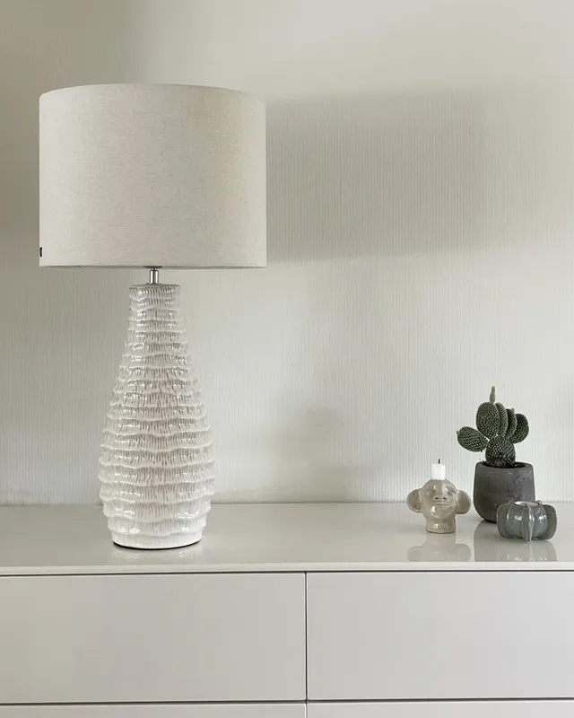 By Rydéns Bartha bordslampa H74 cm creme