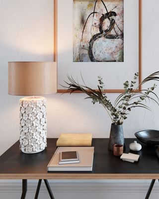 By Rydéns Fiore bordslampa H54 cm beige