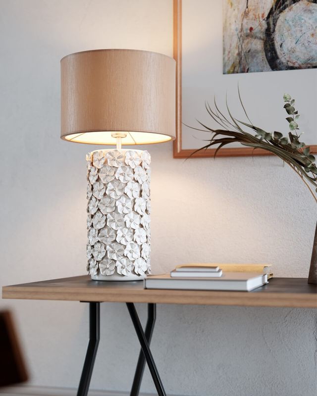 By Rydéns Fiore bordslampa H54 cm beige