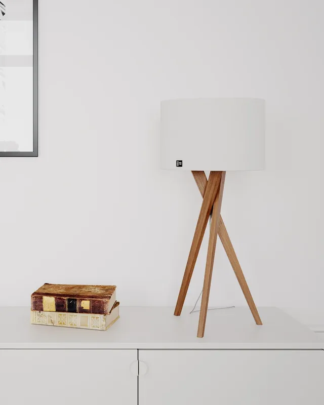 By Rydéns Vega bordslampa H55 cm ek vaxad