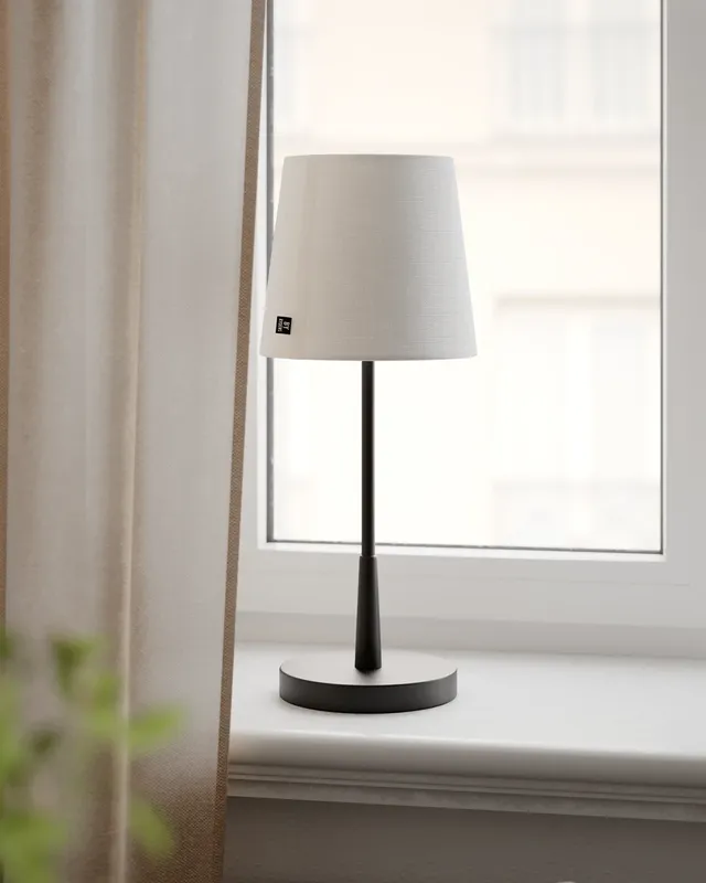 By Rydéns Lumi bordslampa H48.5 cm svart matt