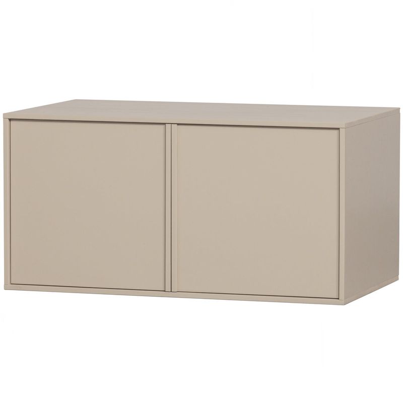 vtwonen Daily Closet Garderob Dubbel 50x100cm Furu Dakargrå