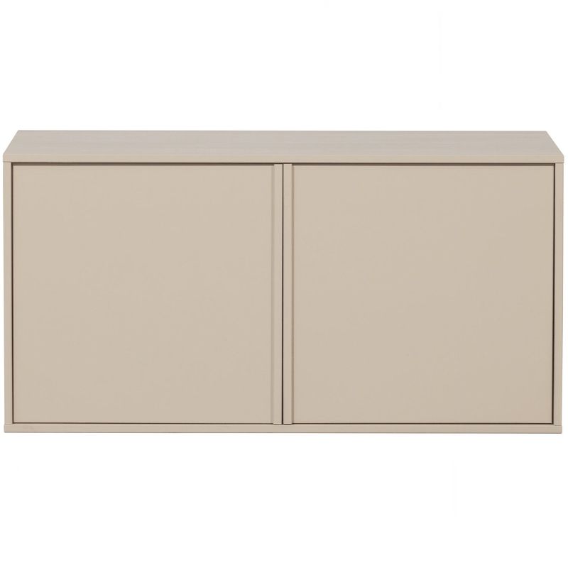 vtwonen Daily Closet Garderob Dubbel 50x100cm Furu Dakargrå