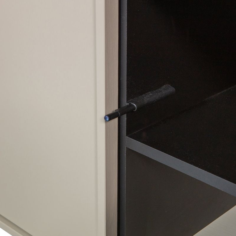 vtwonen Daily Closet Garderob Dubbel 50x100cm Furu Dakargrå