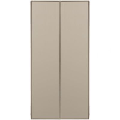 Vtwonen Daily Closet Dubbelgarderob 200x100cm Furu Dakargrå