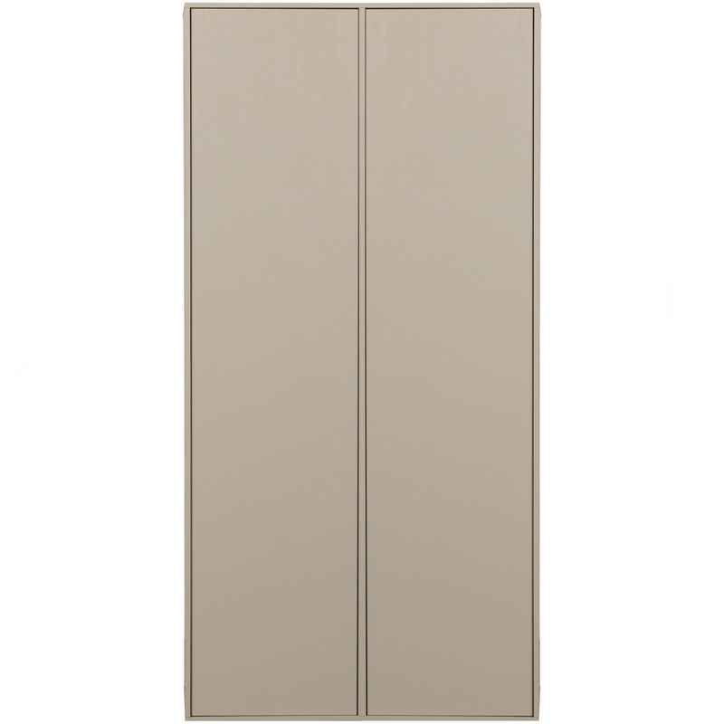 Vtwonen Daily Closet Dubbelgarderob 200x100cm Furu Dakargrå