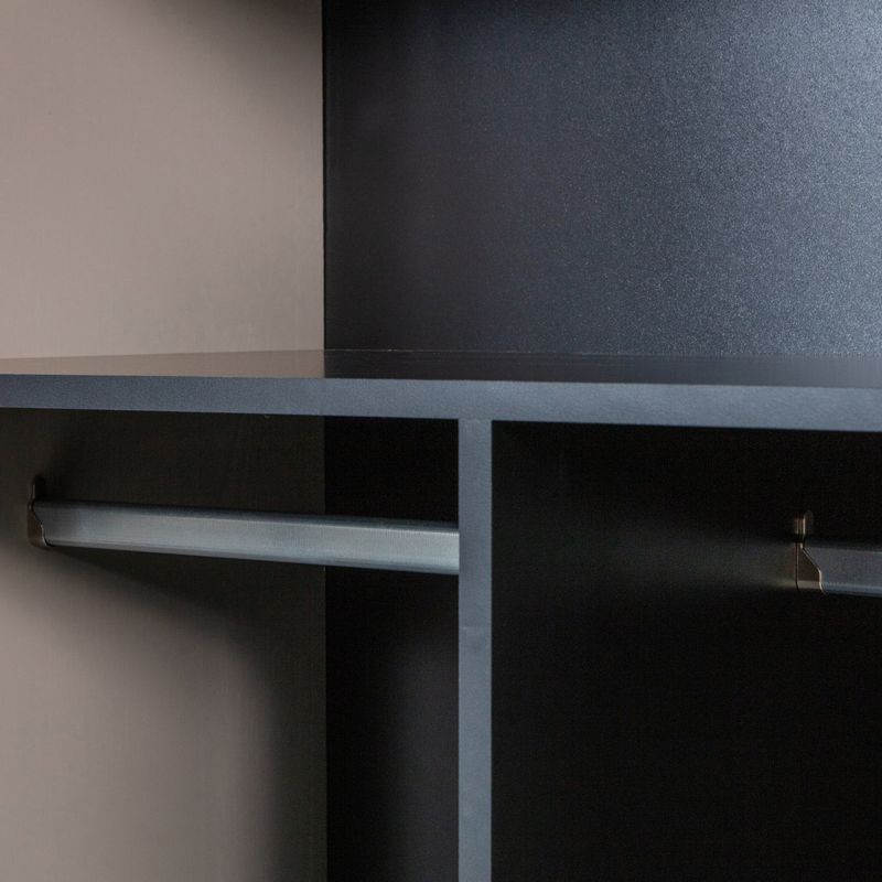 Vtwonen Daily Closet Dubbelgarderob 200x100cm Furu Dakargrå