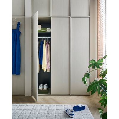 vtwonen Daily Closet Garderob Enkel 200x50cm Furu Dakargrå