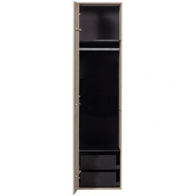 vtwonen Daily Closet Garderob Enkel 200x50cm Furu Dakargrå