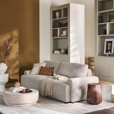 vtwonen Night & Day Bäddsoffa 3-sits Natur Melange