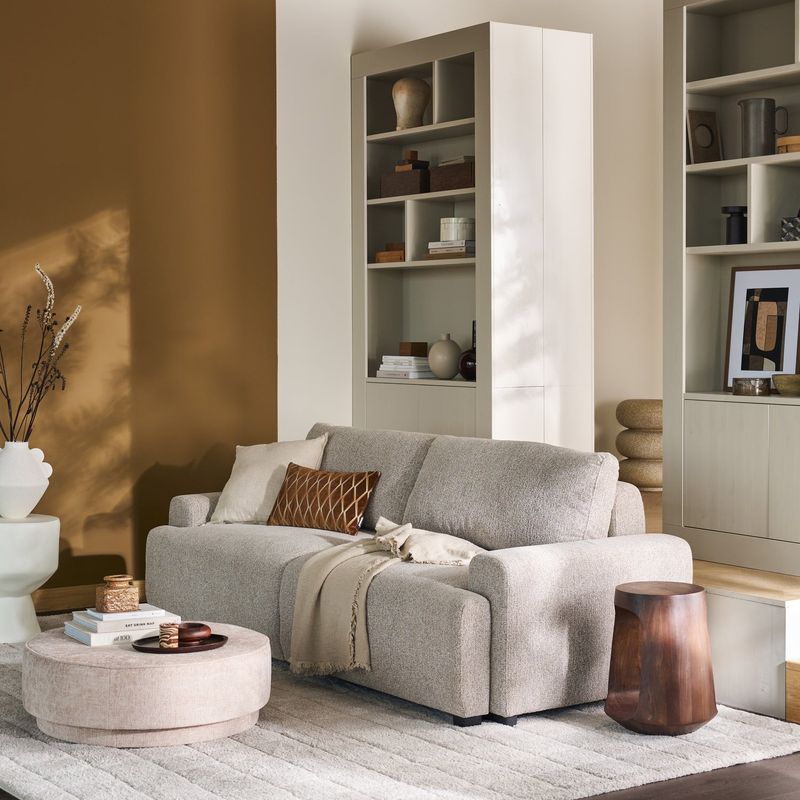 vtwonen Night & Day Bäddsoffa 3-sits Natur Melange