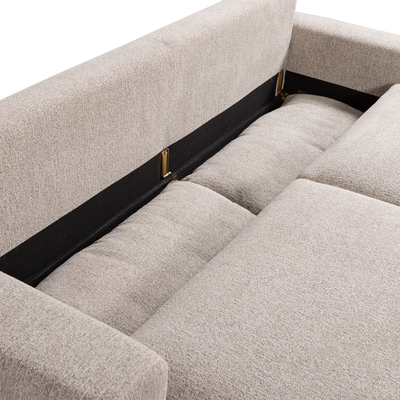 vtwonen Night & Day Bäddsoffa 3-sits Natur Melange