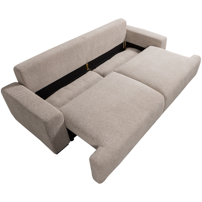 vtwonen Night & Day Bäddsoffa 3-sits Natur Melange