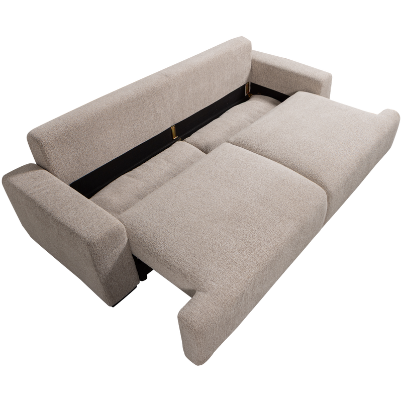 vtwonen Night & Day Bäddsoffa 3-sits Natur Melange