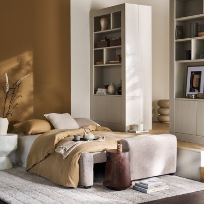 vtwonen Night & Day Bäddsoffa 3-sits Natur Melange