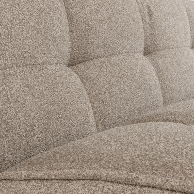 vtwonen Cluster 3-sits Soffa Bouclé Khakibrun