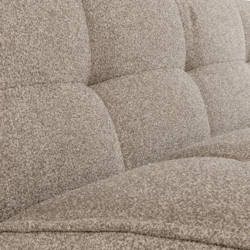vtwonen Cluster 3-sits Soffa Bouclé Khakibrun