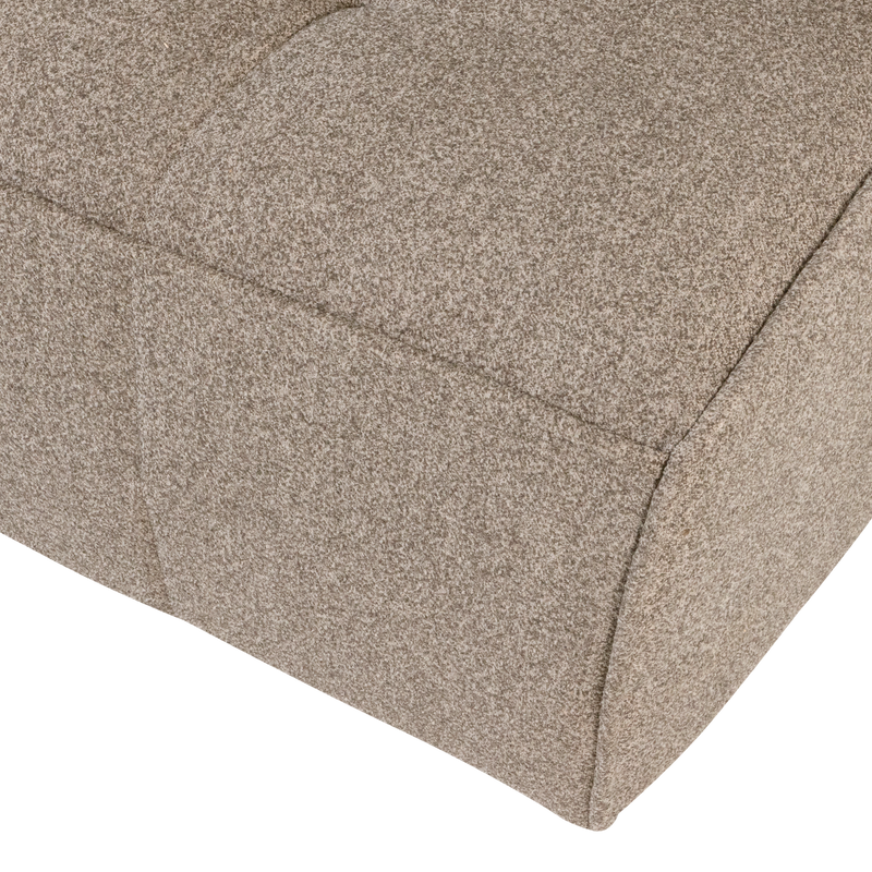 vtwonen Cluster 3-sits Soffa Bouclé Khakibrun