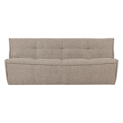 vtwonen Cluster 3-sits Soffa Bouclé Khakibrun
