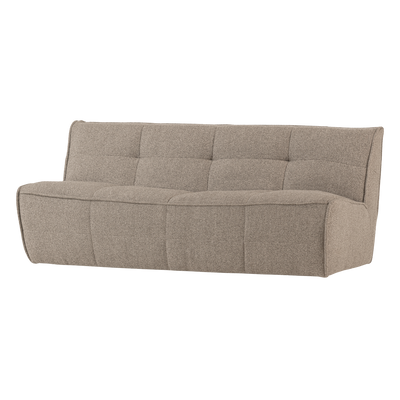 vtwonen Cluster 3-sits Soffa Bouclé Khakibrun