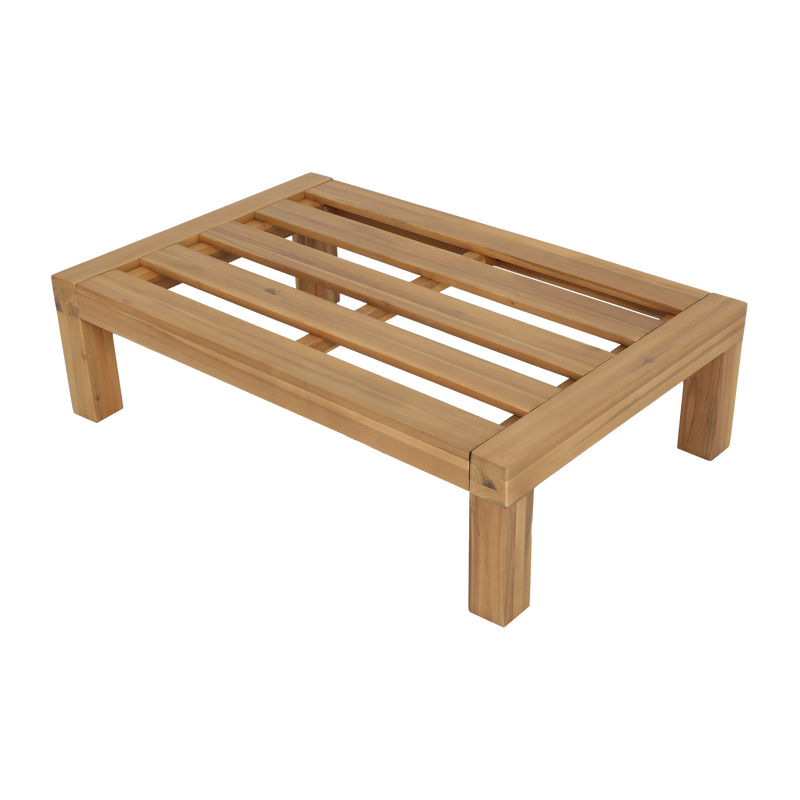 vtwonen Relax Trädgårdsfotpall / Sidobord Akaciaträ Natur