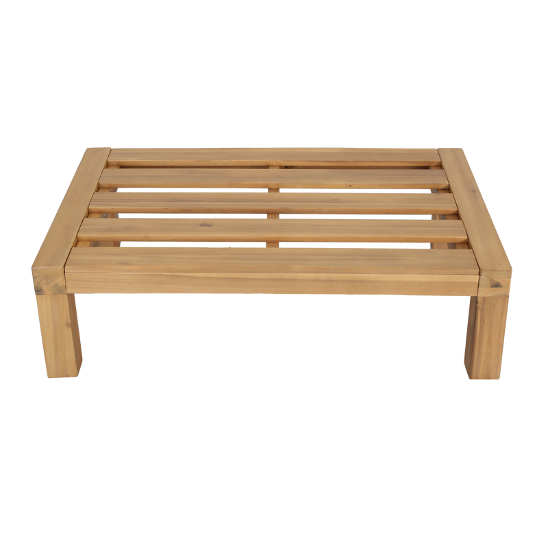 vtwonen Relax Trädgårdsfotpall / Sidobord Akaciaträ Natur