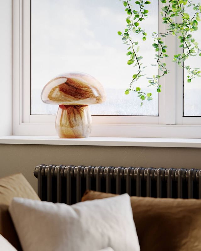 By Rydéns Mira bordslampa H30 cm natur