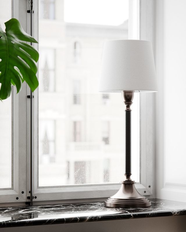 By Rydéns Dinant bordslampa vit